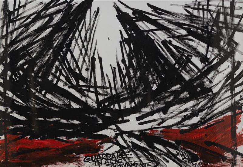 VINICIO BERTI Guardare in alto (visivamente), 1988