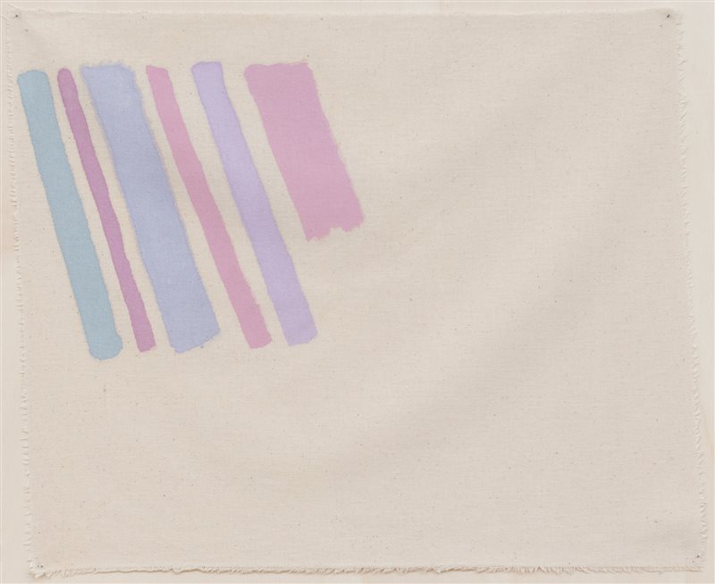 GIORGIO GRIFFA Obliquo, 1977