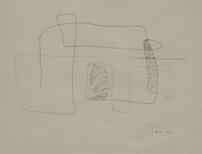 LUCIO FONTANA Senza titolo