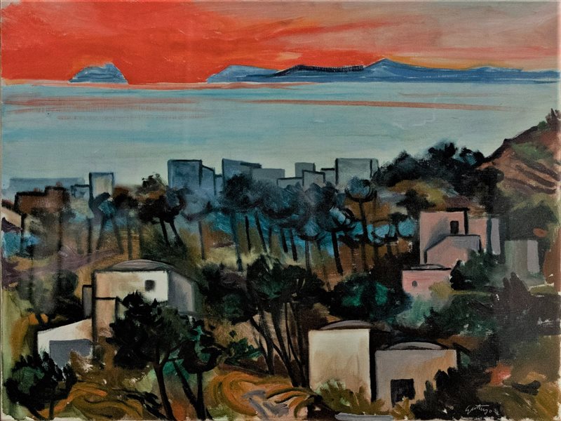 RENATO GUTTUSO Torre Del Greco, 1955