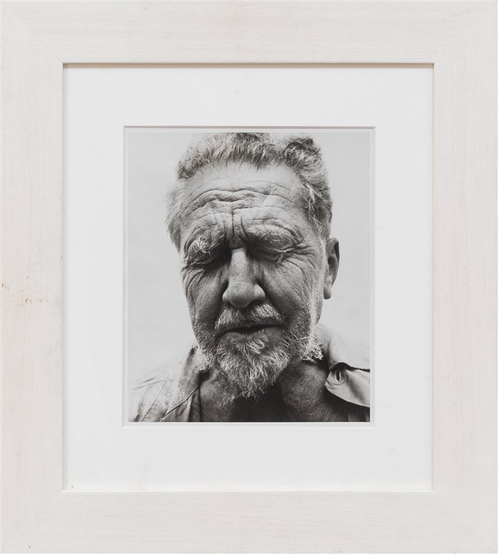 RICHARD AVEDON Ezra Pound, 1958
