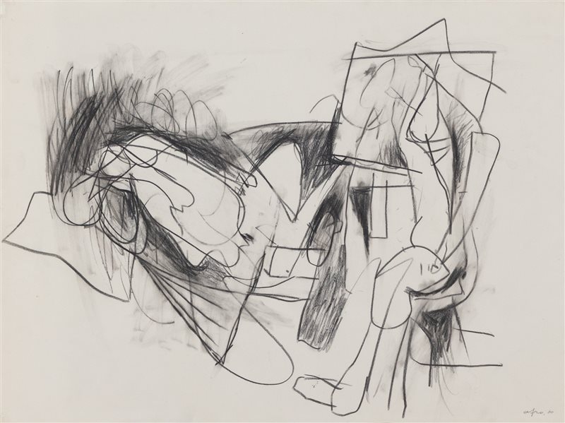 AFRO BASALDELLA Senza titolo, 1960