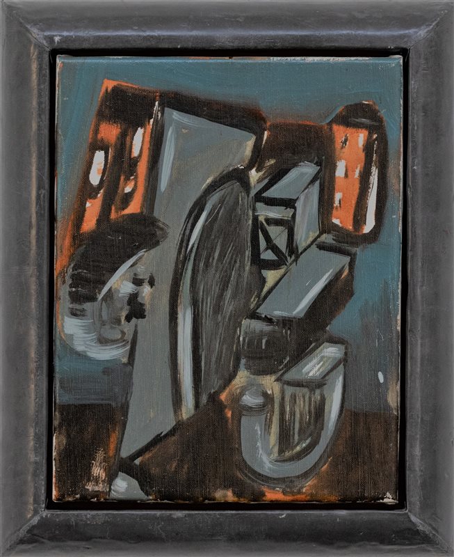 MARKUS LUPERTZ Architettura immaginaria, 1988