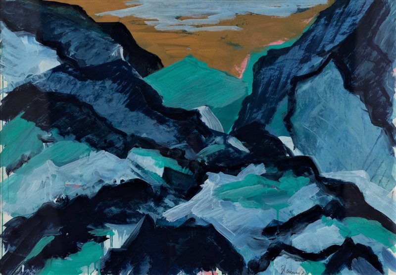 BERND ZIMMER Senza titolo, 1981