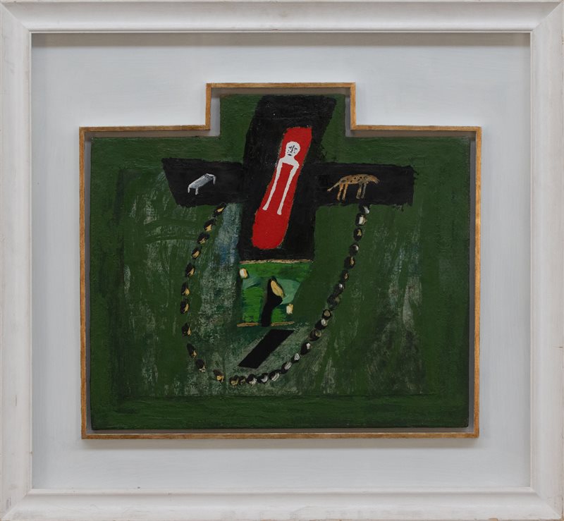 MIMMO PALADINO Paesaggio Ornato, 1990