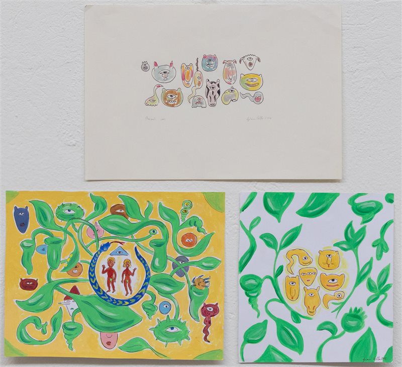 GIANNI CELLA Tre disegni