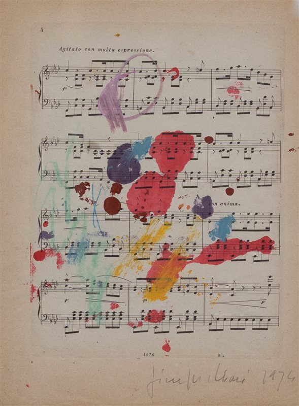 GIUSEPPE CHIARI Senza titolo, 1974