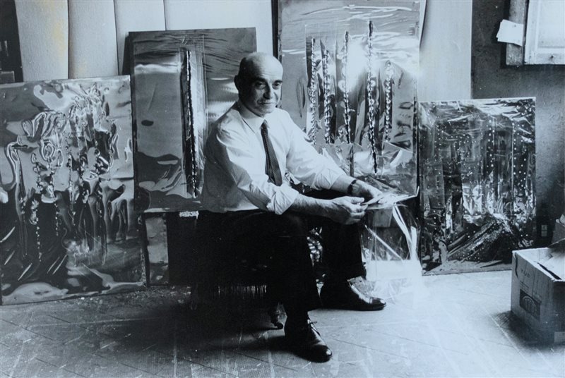 CARLO CISVENTI Lucio Fontana, anni '60