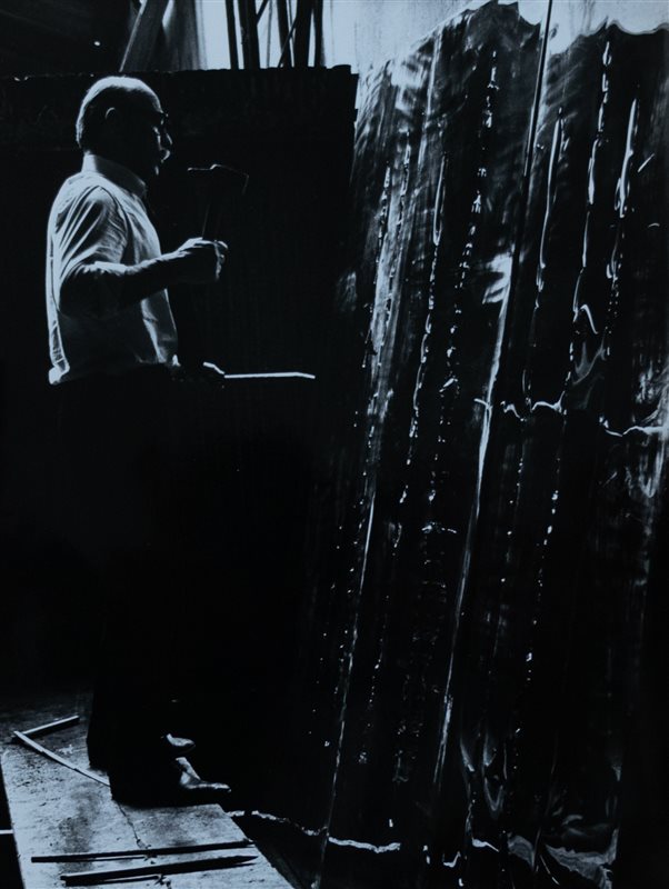 CARLO CISVENTI Lucio Fontana, anni '60