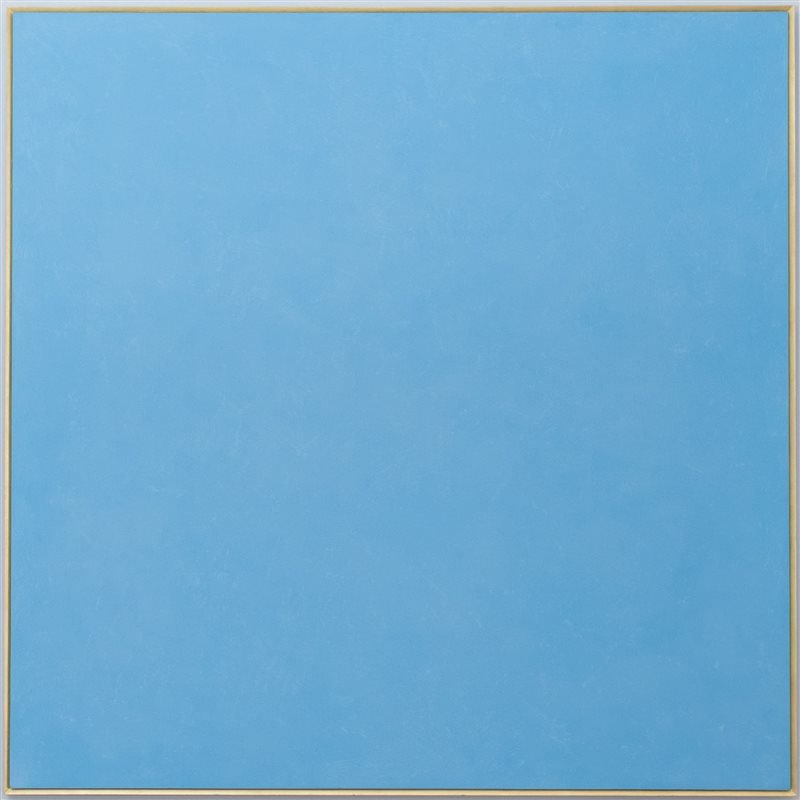 ETTORE SPALLETTI Il colore e l'oro, azzurro cobalto. 2010
