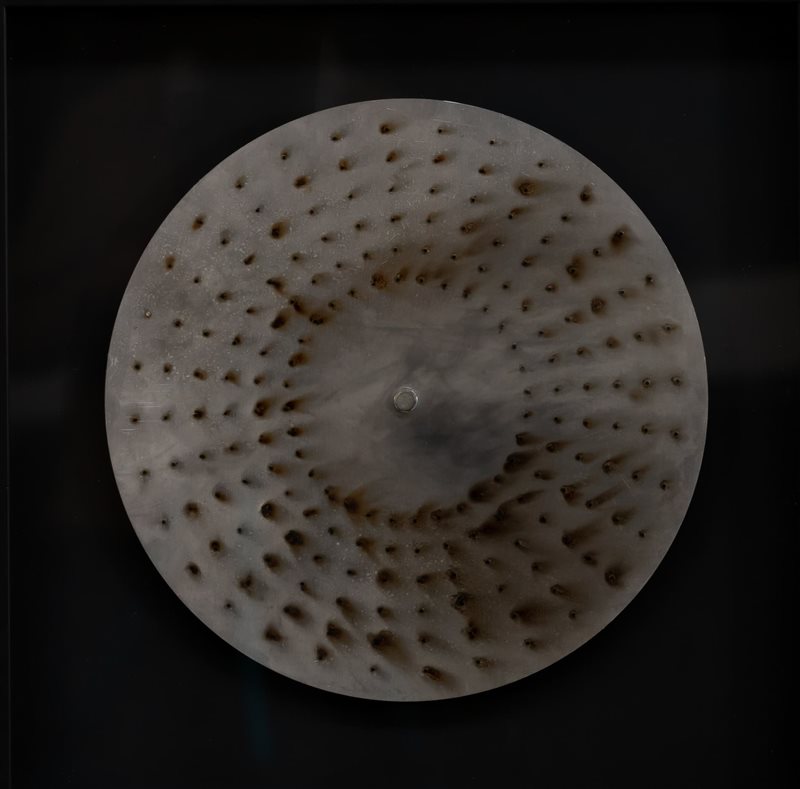 BERNARD AUBERTIN Le disque de feu tournant, 1966