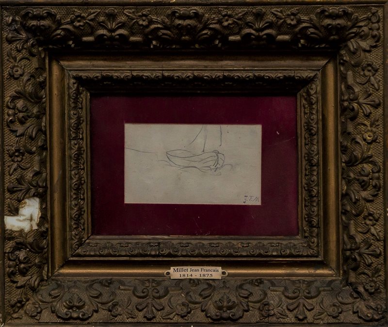 JEAN FRANCOIS MILLET Paysage de Normandie