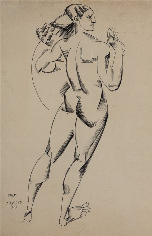 ANDRE' LOTHE Pallas, 1912