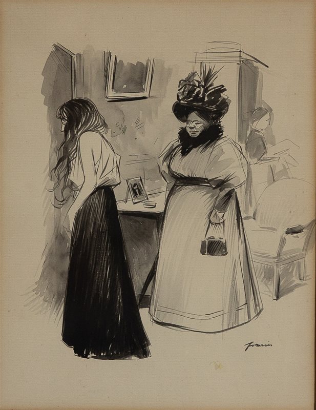 JEAN LOUIS FORAIN Senza titolo