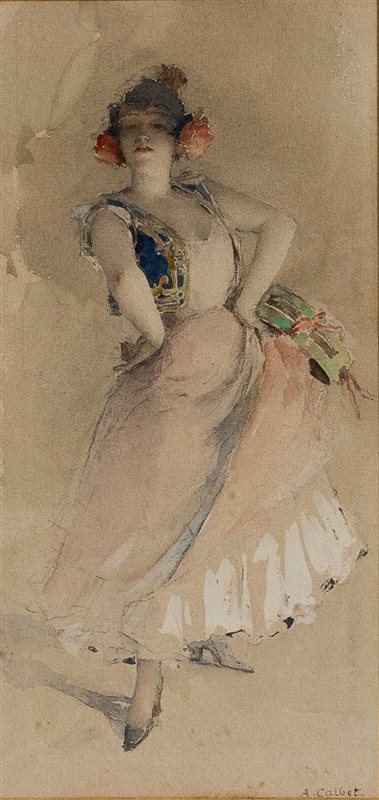 ANTOINE CALBET Senza titolo