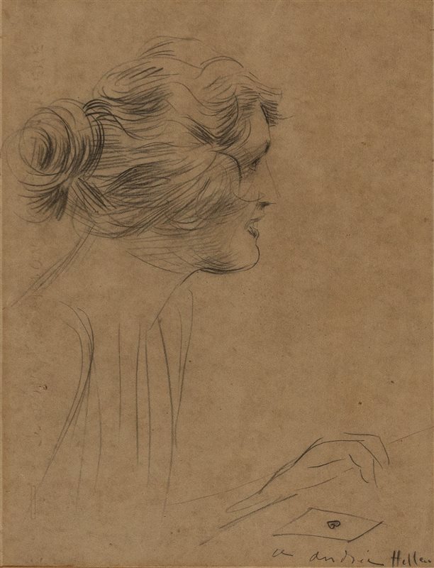 PAUL CESAR HELLEU Senza titolo