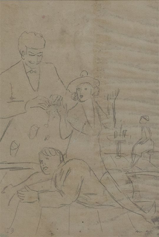 MAX ERNST L'attente et le succes