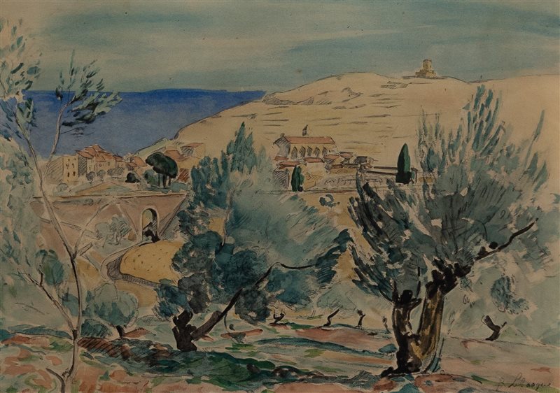 HENRI BAPTISTE LEBASQUE Senza titolo