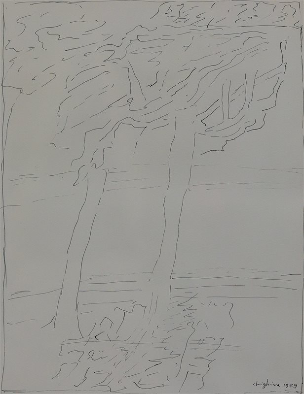 ALFREDO CHIGHINE Senza titolo, 1969