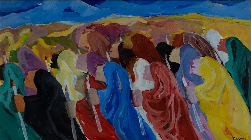 SAVERIO TERRUSO Verso Montelepre, 1975