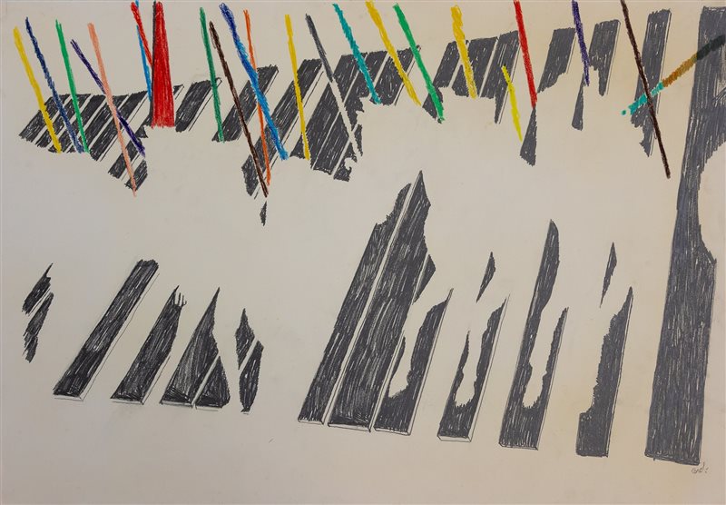 MARIO CEROLI Battaglia, 1978