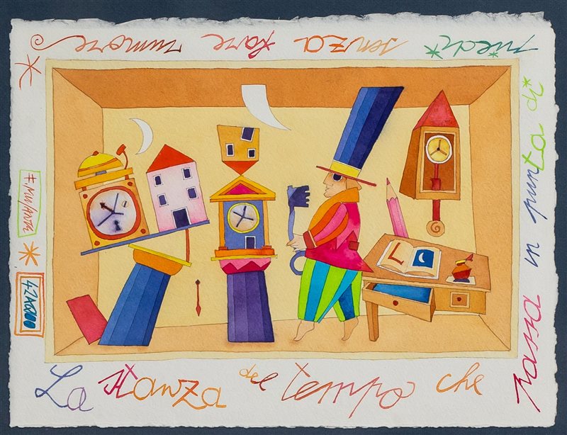 FRANCESCO MUSANTE La stanza del tempo che passa in punta di piedi senza fare rumore