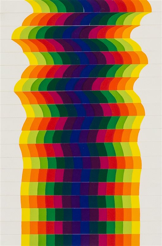 JULIO LE PARC Senza titolo, 1970