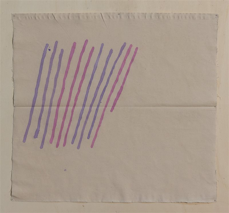 GIORGIO GRIFFA Obliquo, 1971