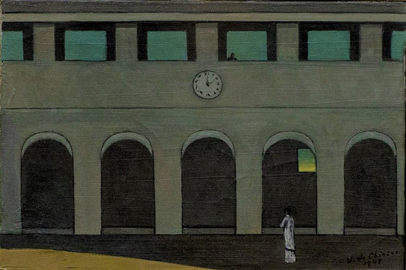 GIORGIO DE CHIRICO Piazza d'Italia, 1945/1973