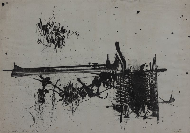 EMILIO SCANAVINO Senza titolo, 1960