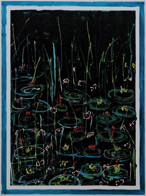 MARIO SCHIFANO Senza titolo, 1988