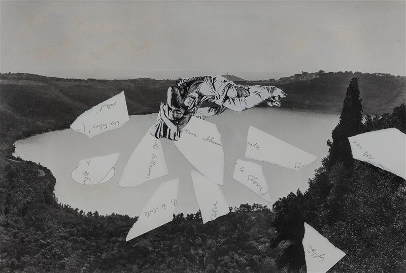 GIULIO PAOLINI Studio per la pittura abbandonata, 1985