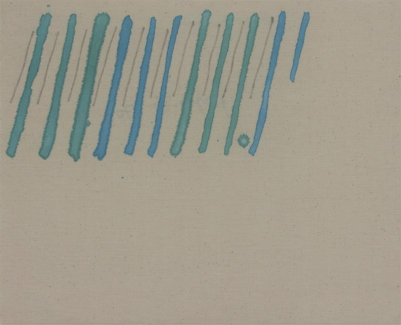 GIORGIO GRIFFA Obliquo, 1970