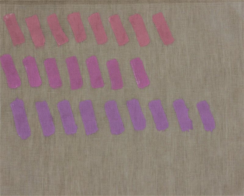 GIORGIO GRIFFA Segni Obliqui, 1976