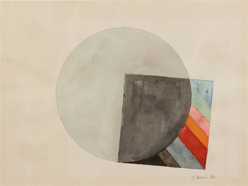 EUGENIO CARMI Senza titolo, 1984