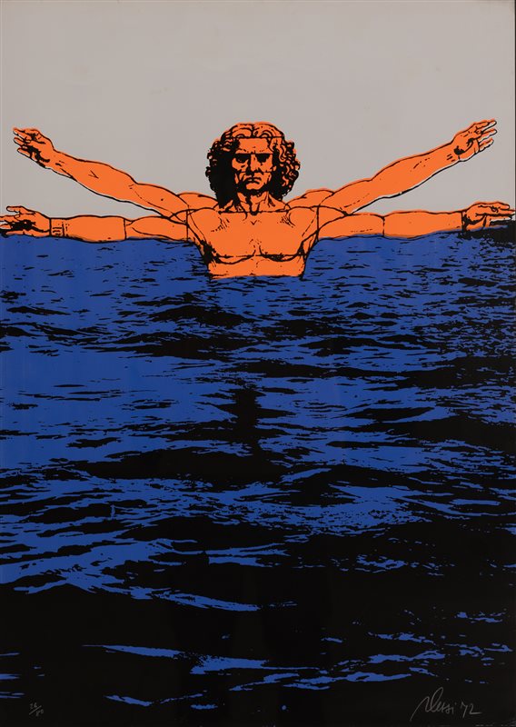 FABRIZIO PLESSI Senza titolo, 1972