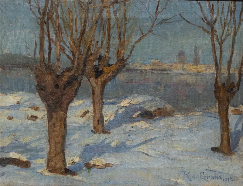 RAFFAELE DE GRADA Senza titolo, 1917