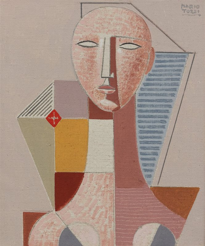 MARIO TOZZI Donna e cometa, 1978