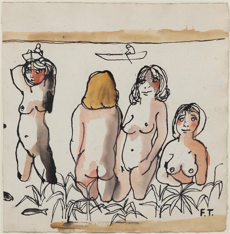 FRANCESCO TABUSSO Senza titolo, c. 1990