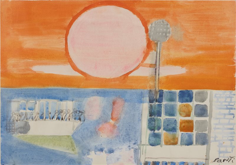 BRUNO SAETTI Senza titolo, anni '70