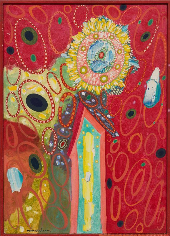 PLINIO MESCIULAM Campanile con sole meridiano, 1984