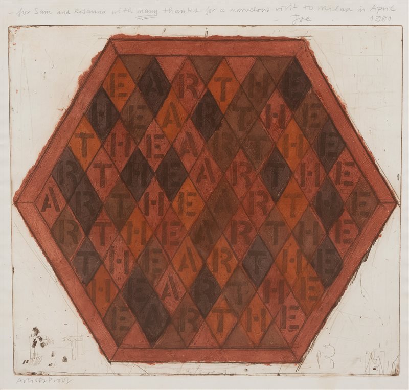 JOE TILSON Senza titolo, 1981