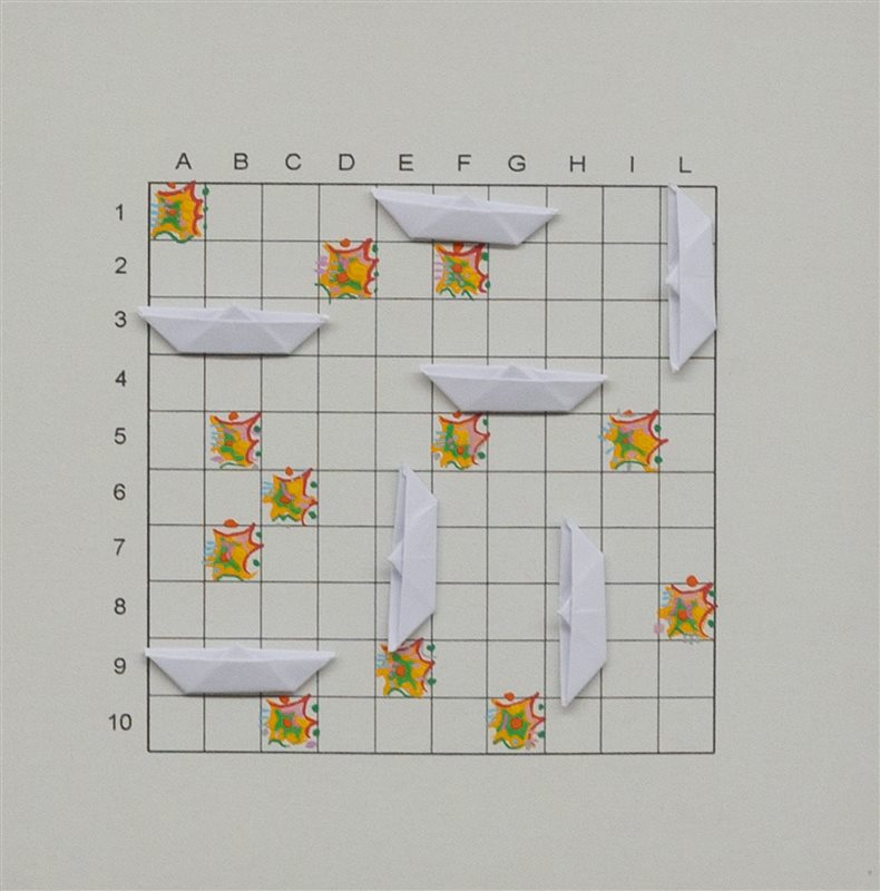 RICCARDO GUSMAROLI Battaglia navale, 2021