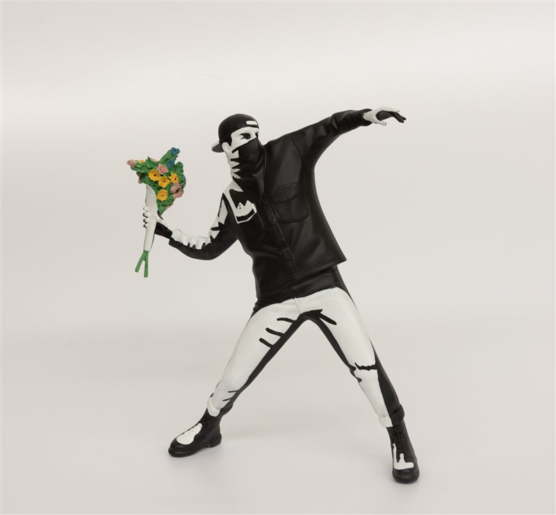 BANKSY Flower Thrower, 2018