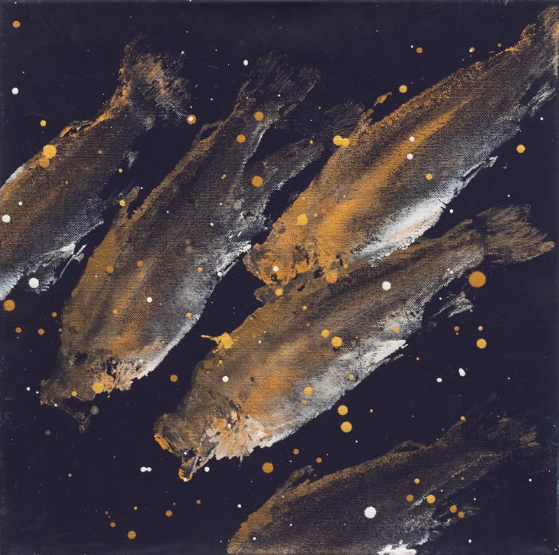 MASSIMO BARZAGLI Fischwatching, 2017