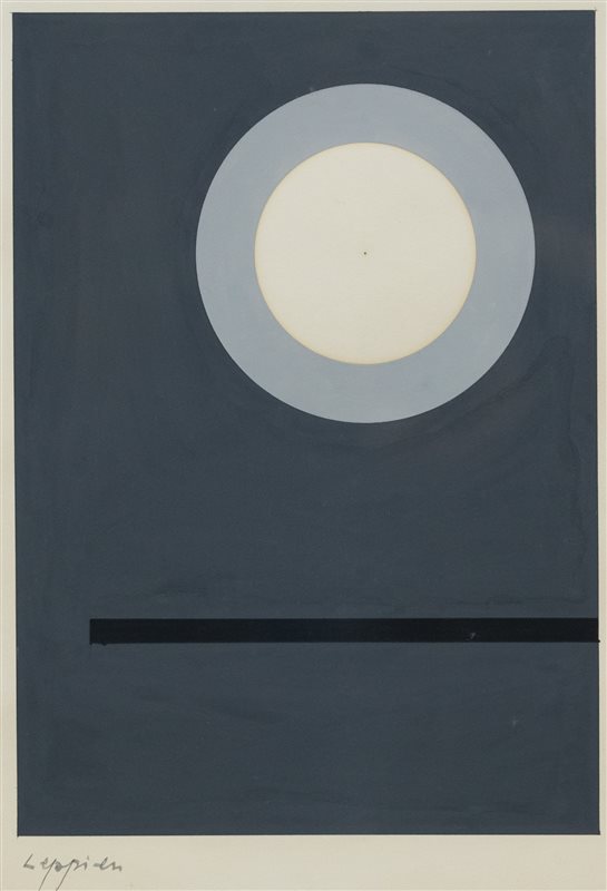 JEAN LEPPIEN Senza titolo, anni '70