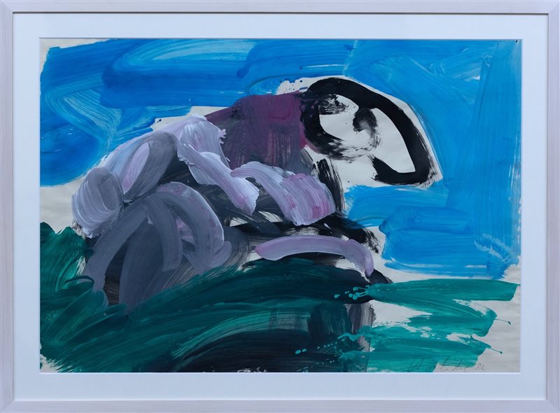KARL HORST HODICKE Senza titolo (schaf), 1982