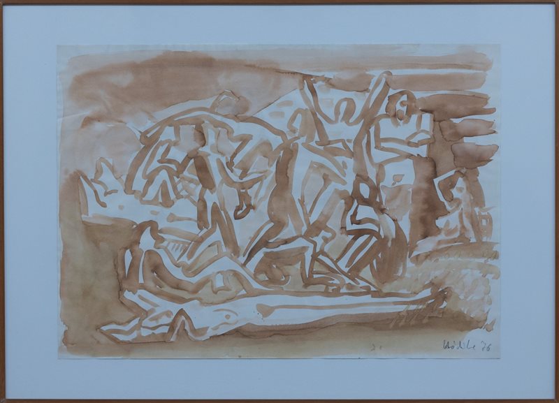 KARL HORST HODICKE Senza titolo, 1976