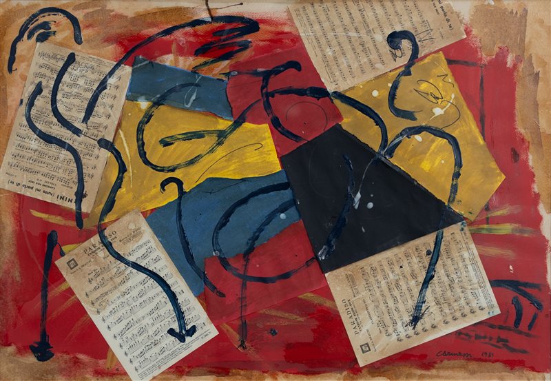 ARTURO CARMASSI Senza titolo, 1981