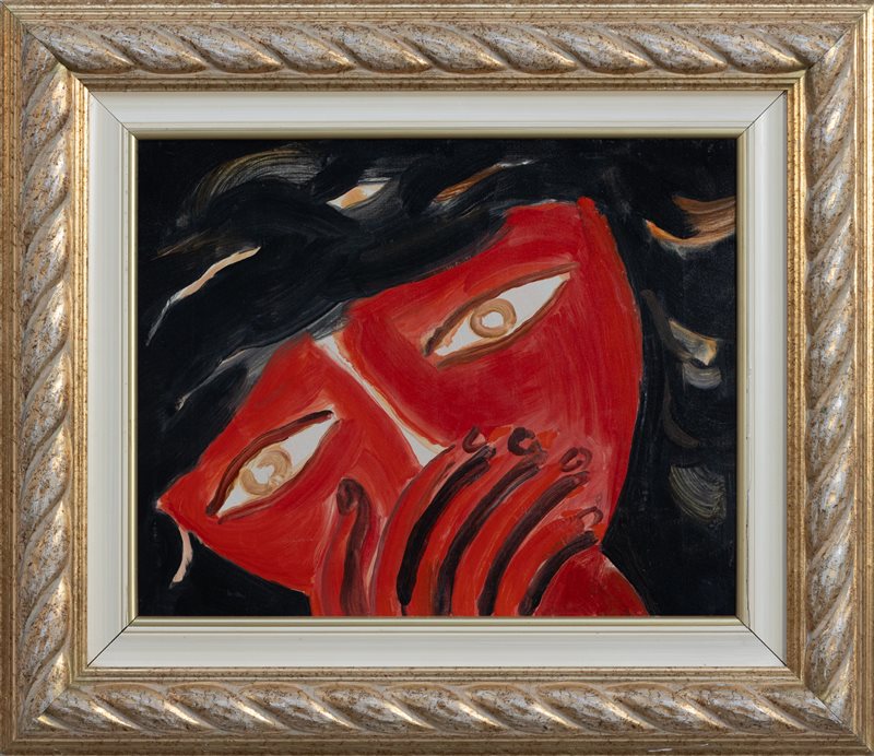 VIRGILIO GUIDI Le teste rosse, 1968